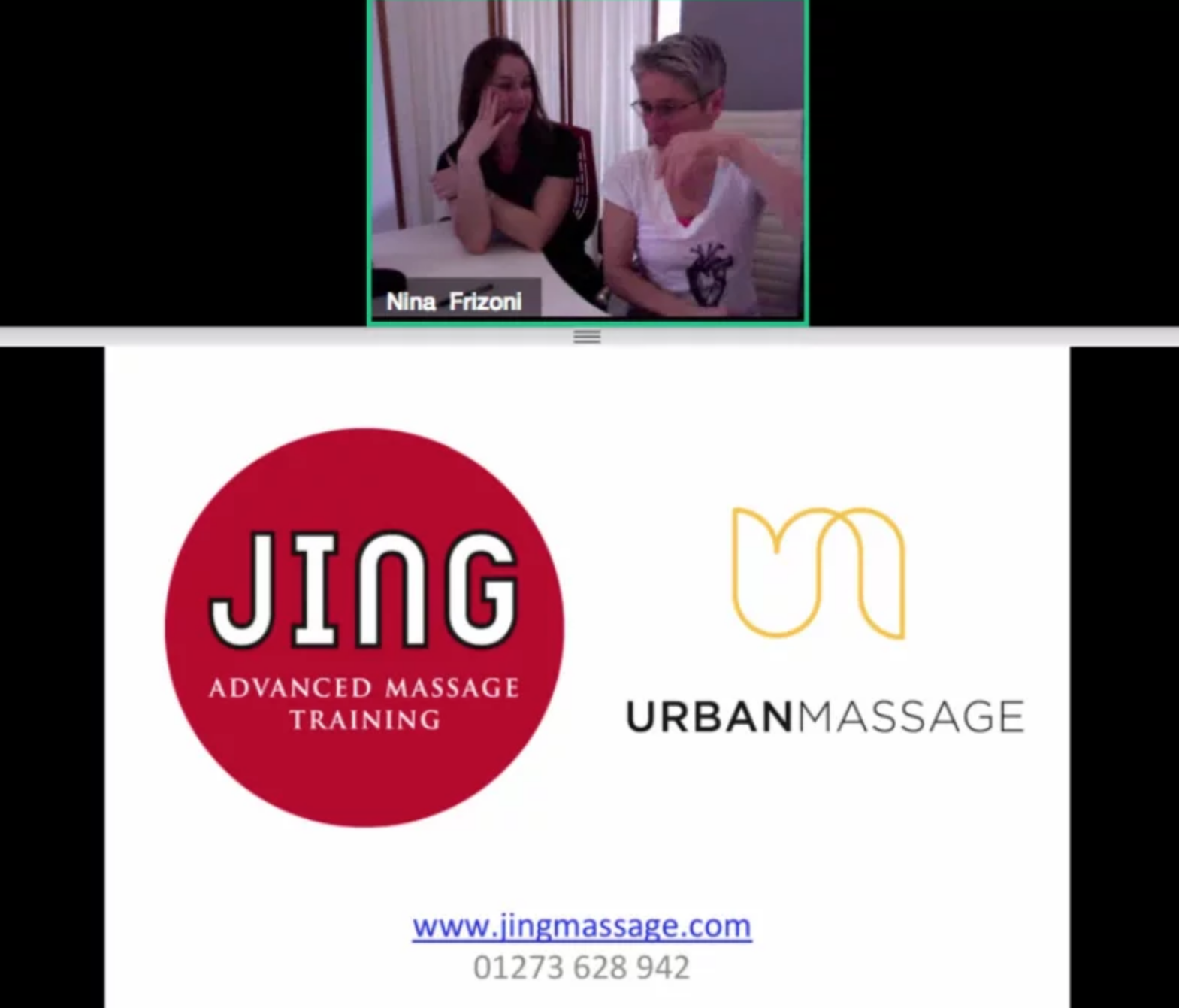 Deep Tissue Webinar Recording Jing Advanced Massage Training